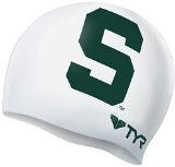[미국판 티어] 대학수모 미시간 주립대 스파르탄스 실리콘 수영모자NCAA Michigan State Spartans Graphic Cap